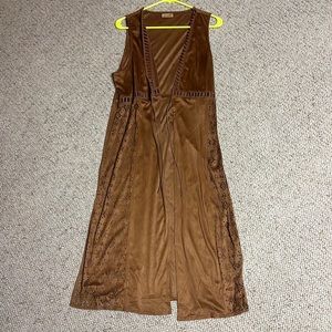 Wrangler suede duster